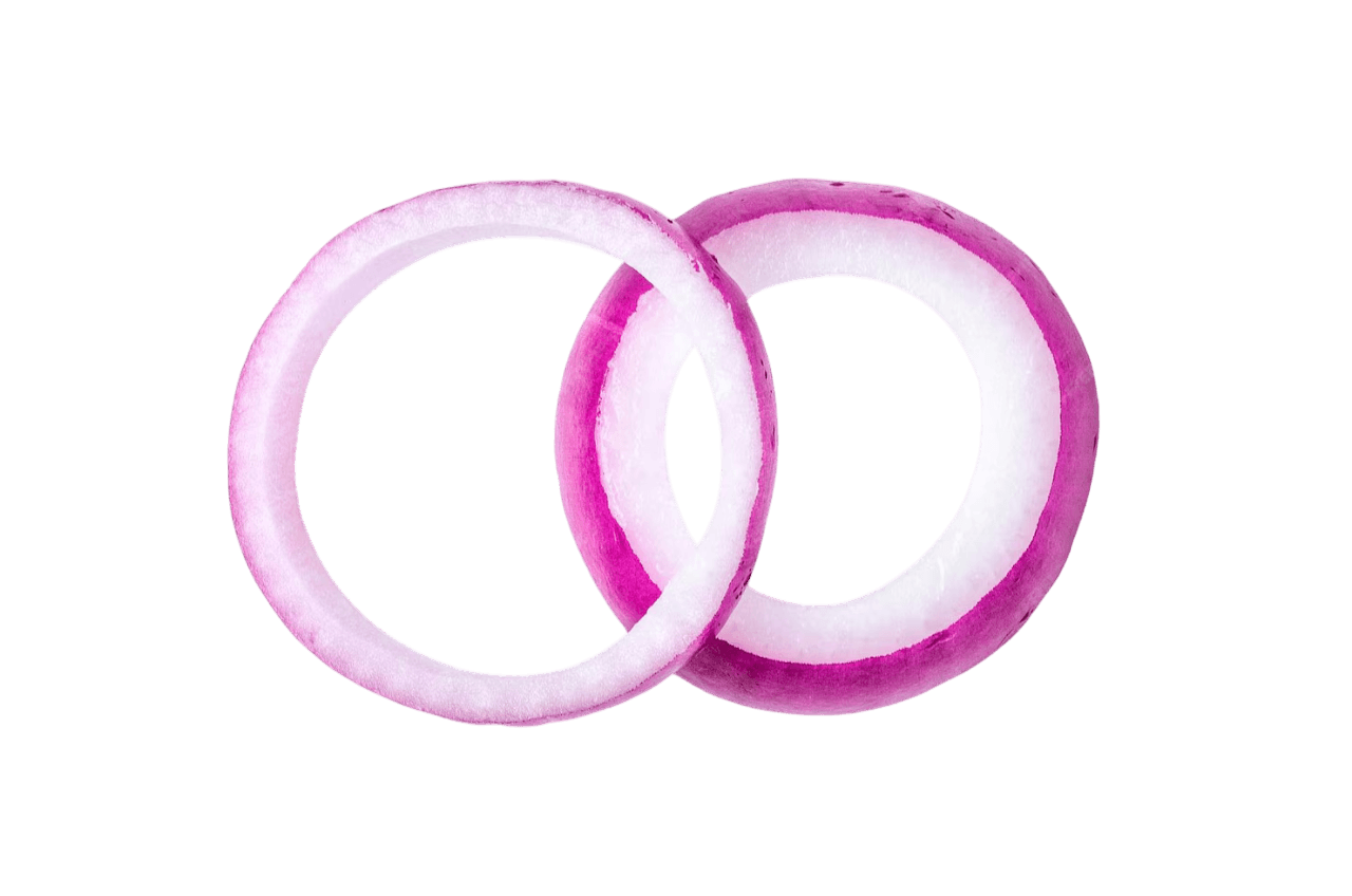 Sliced onion